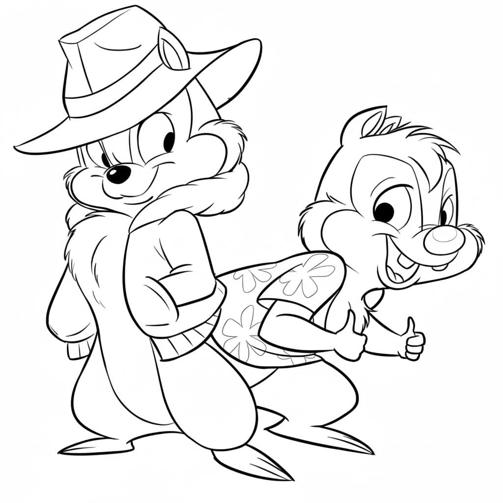 Knabbel en Babbel afdrukbaar basis