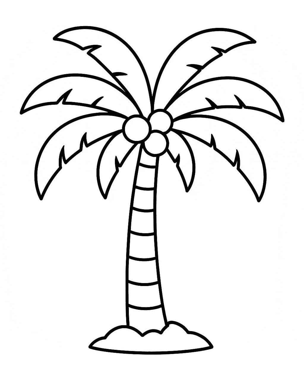 Palmboom voor kinderen