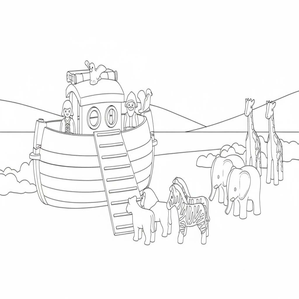 Playmobil gratis afdrukbaar voor kinderen