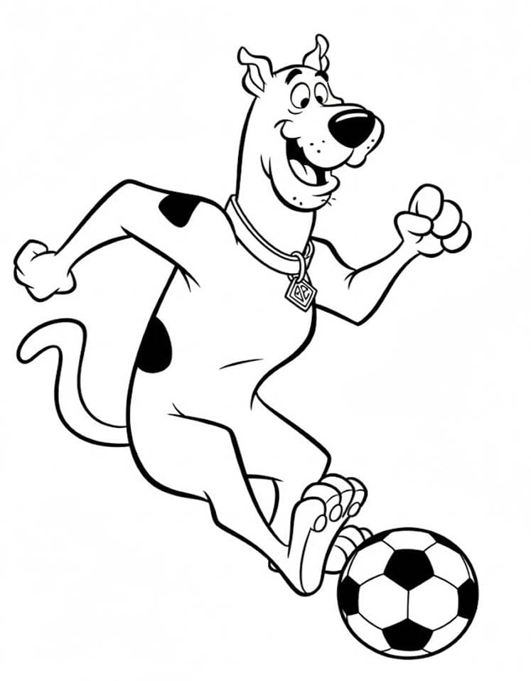 Scooby Doo afdrukbaar voor kinderen