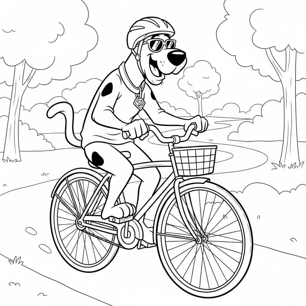 Scooby Doo gratis afdrukbaar