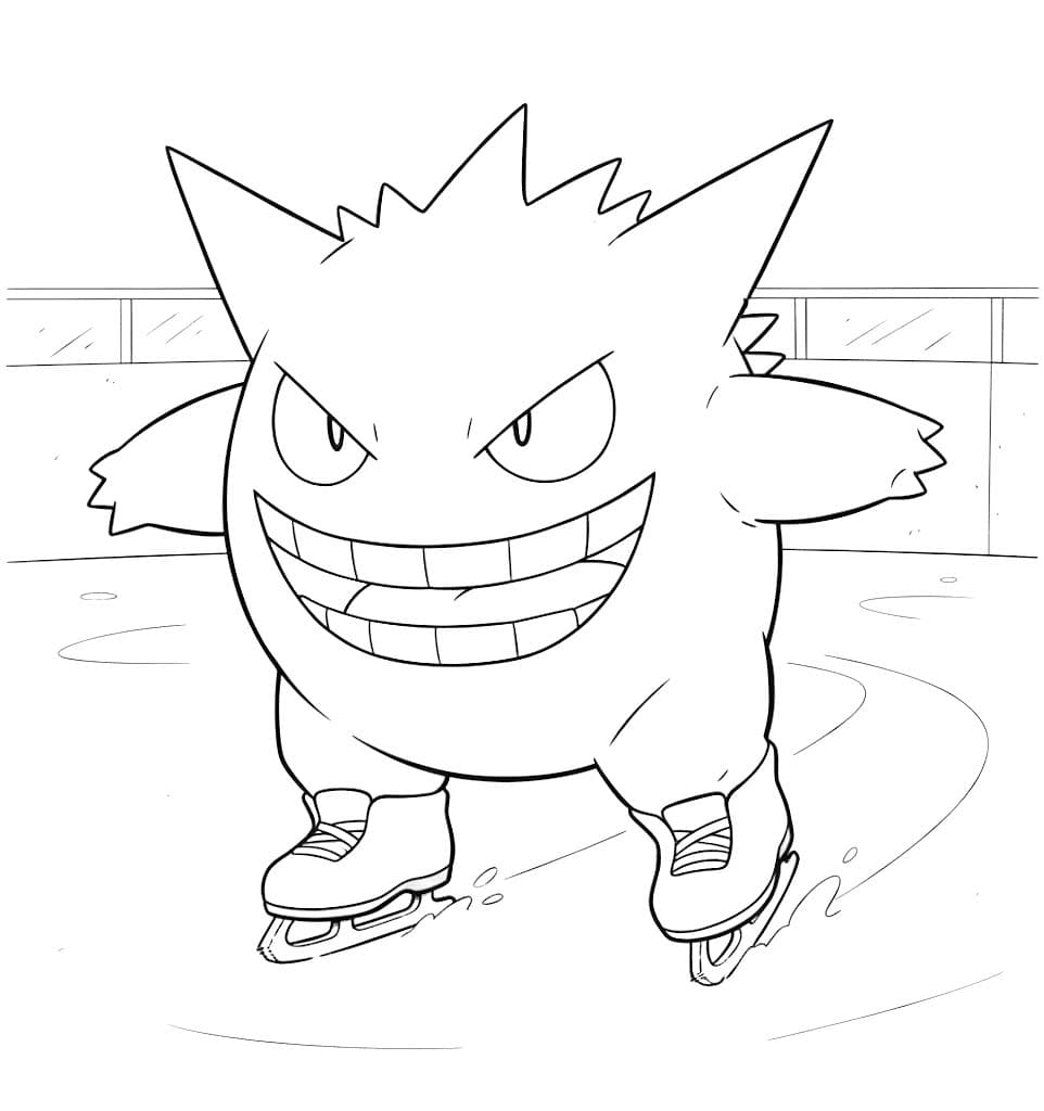 Tekenen Gengar eenvoudig