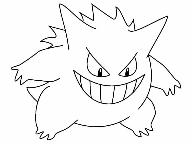 Tekenen Gengar
