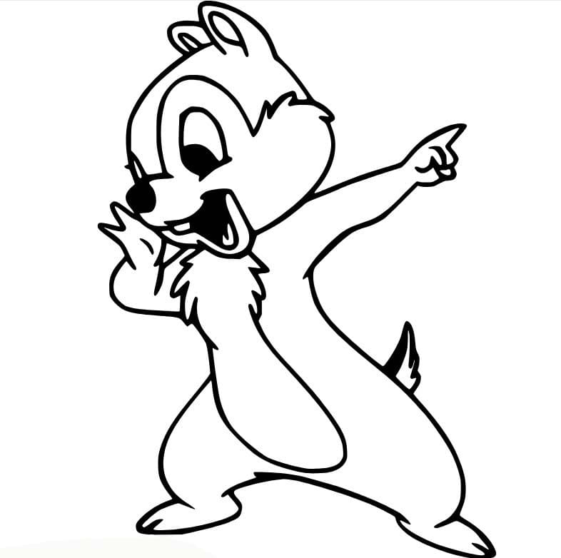 Tekenen Knabbel en Babbel afdrukbaar basis