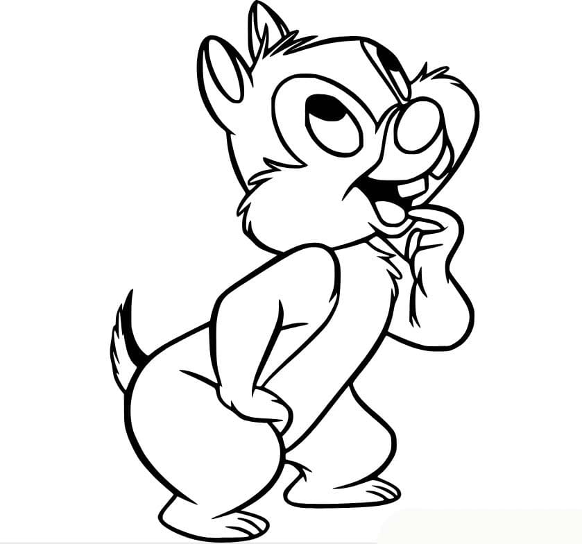 Tekenen Knabbel en Babbel afdrukbaar