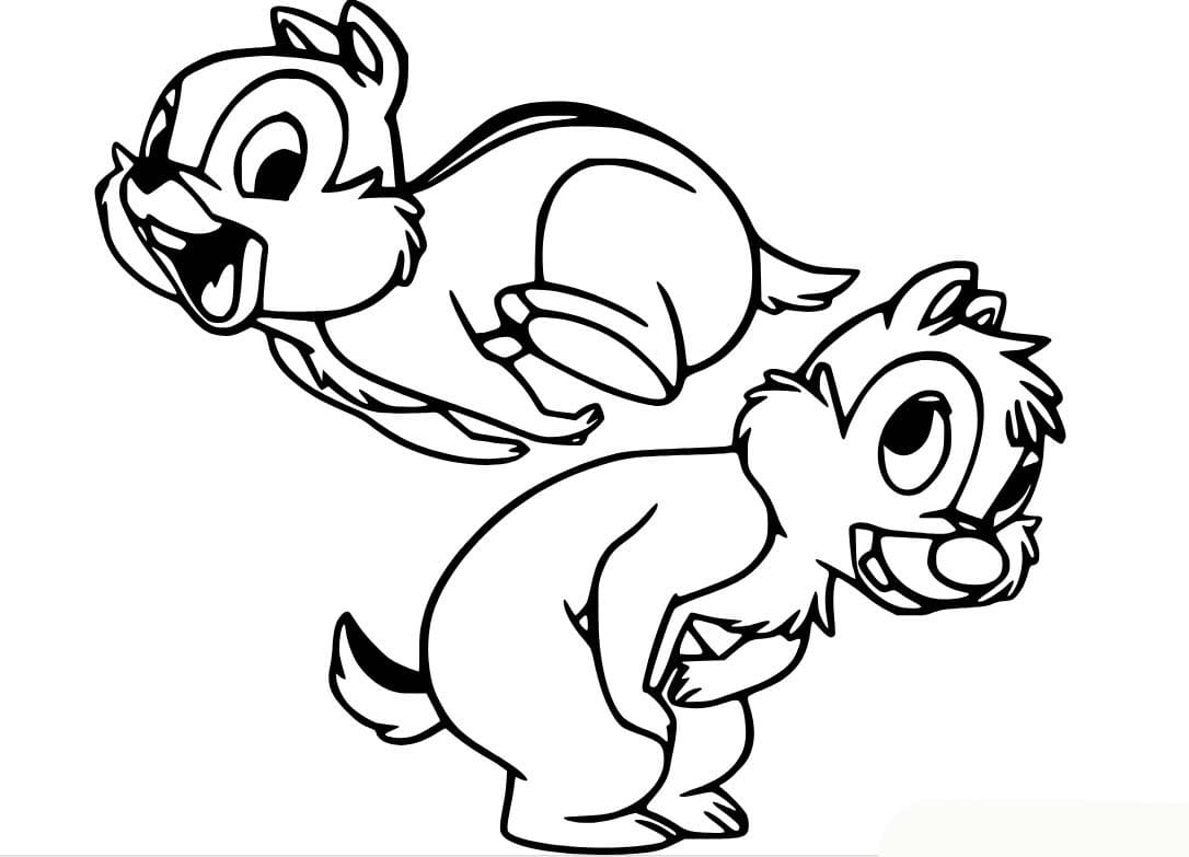 Tekenen Knabbel en Babbel basis