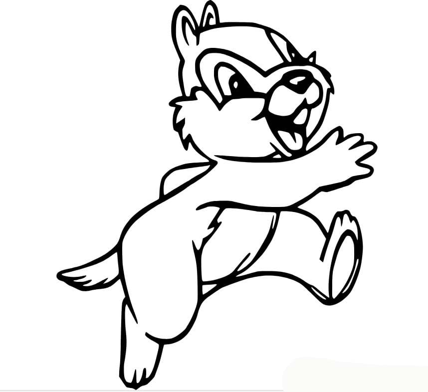 Tekenen Knabbel en Babbel gratis afdrukbaar basis