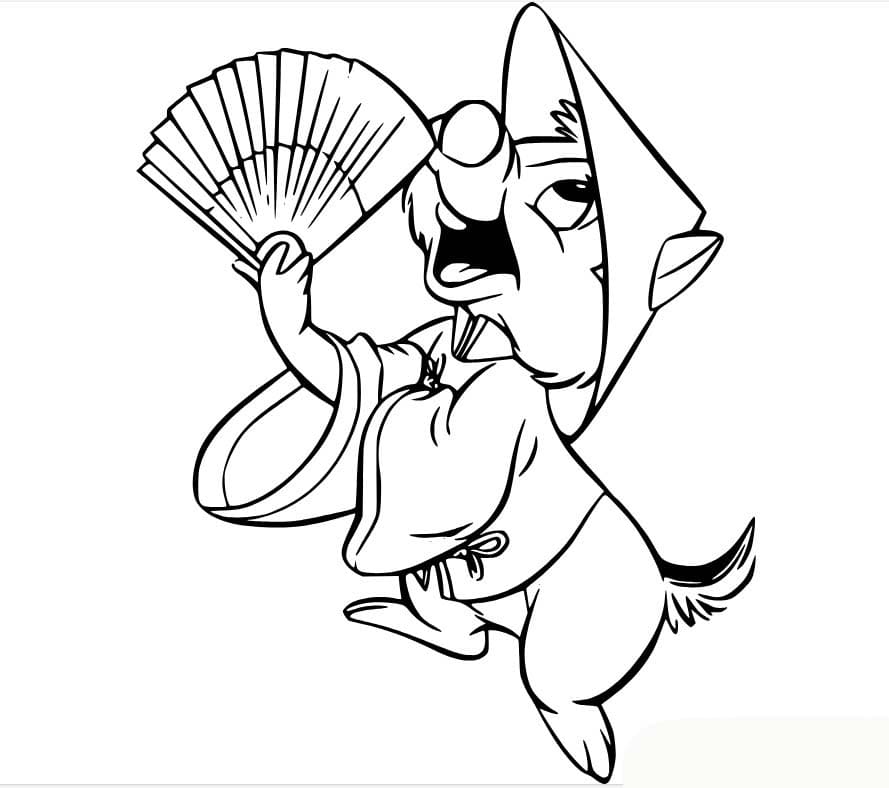 Tekenen Knabbel en Babbel gratis basis