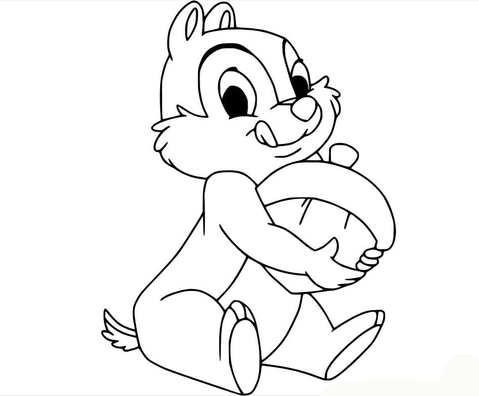 Tekenen Knabbel en Babbel gratis voor kinderen