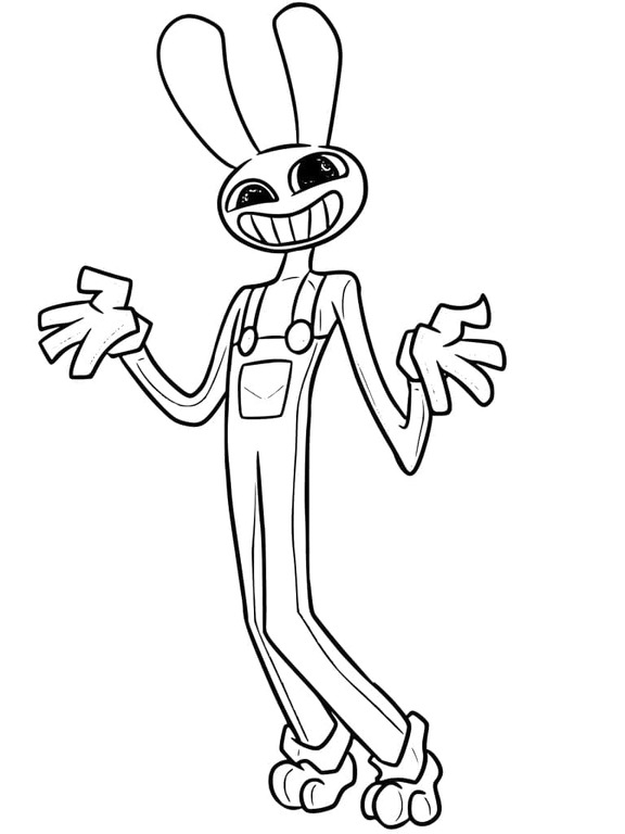 Tekenen The Amazing Digital Circus eenvoudig