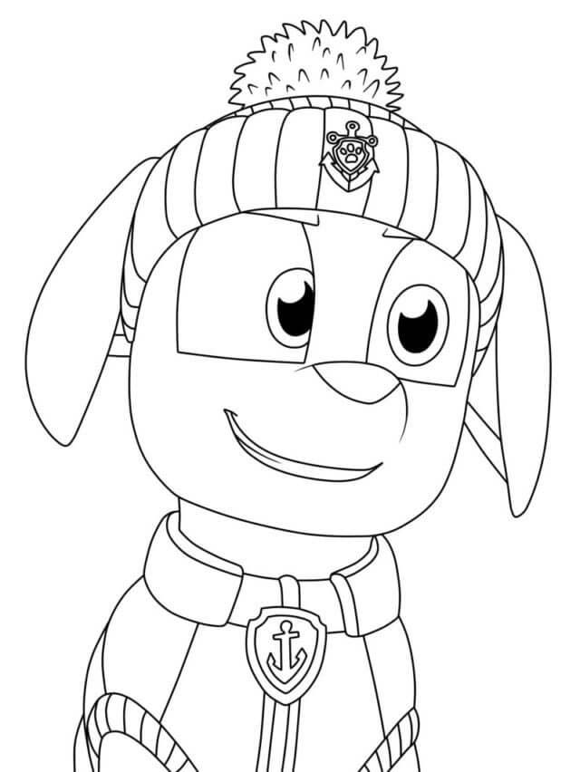 Tekenen Zuma Paw Patrol eenvoudig