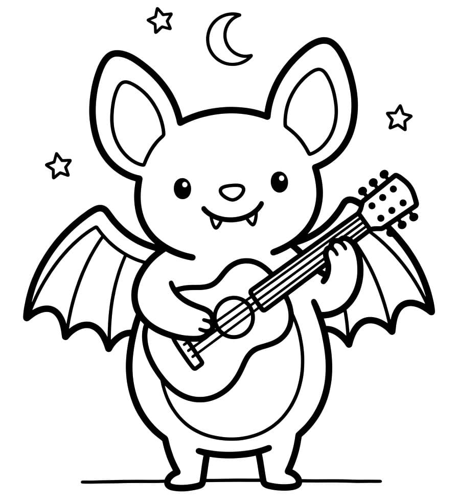 Vleermuizen afdrukbaar