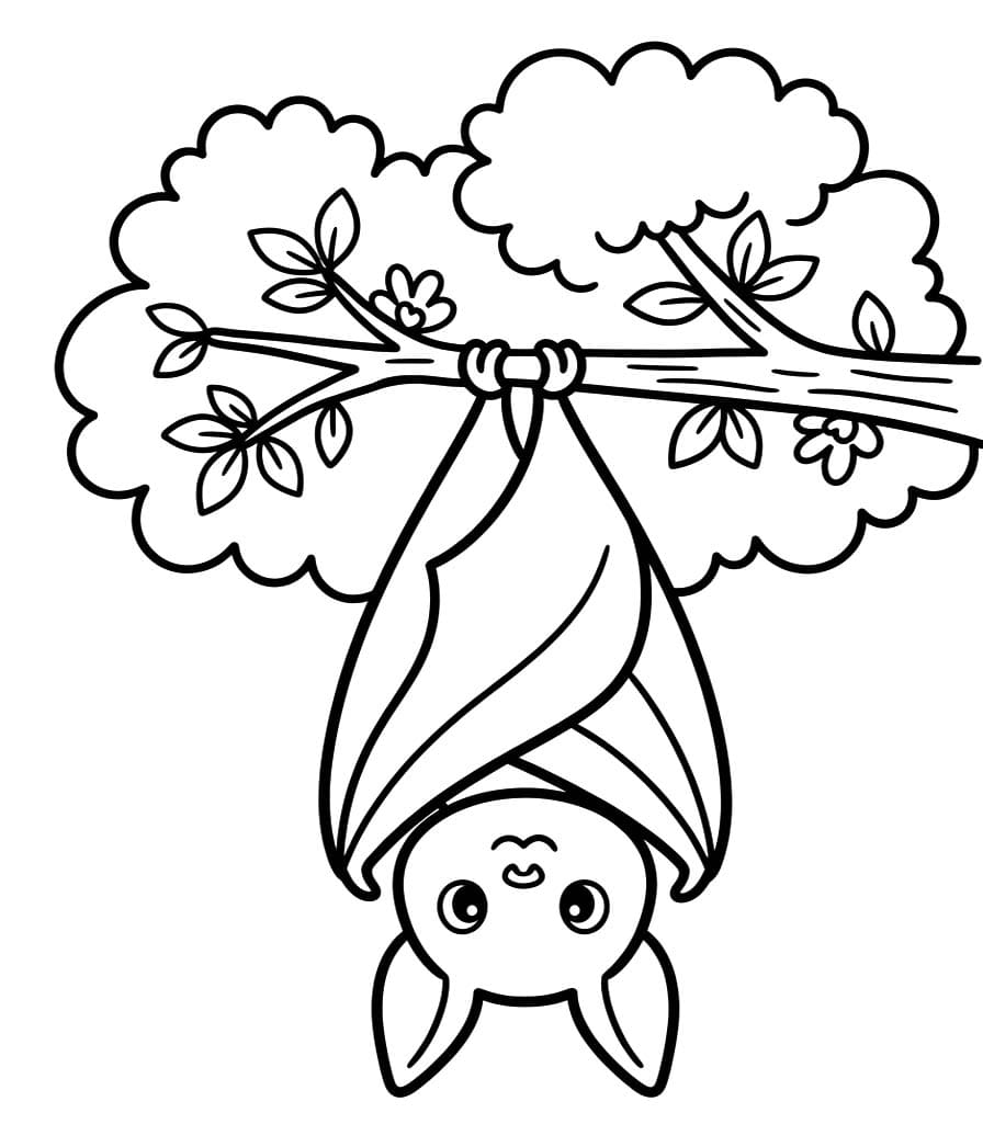 Vleermuizen gratis afdrukbaar basis