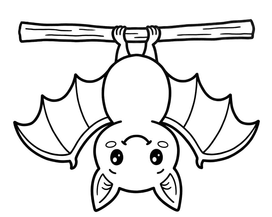 Vleermuizen gratis afdrukbaar eenvoudig