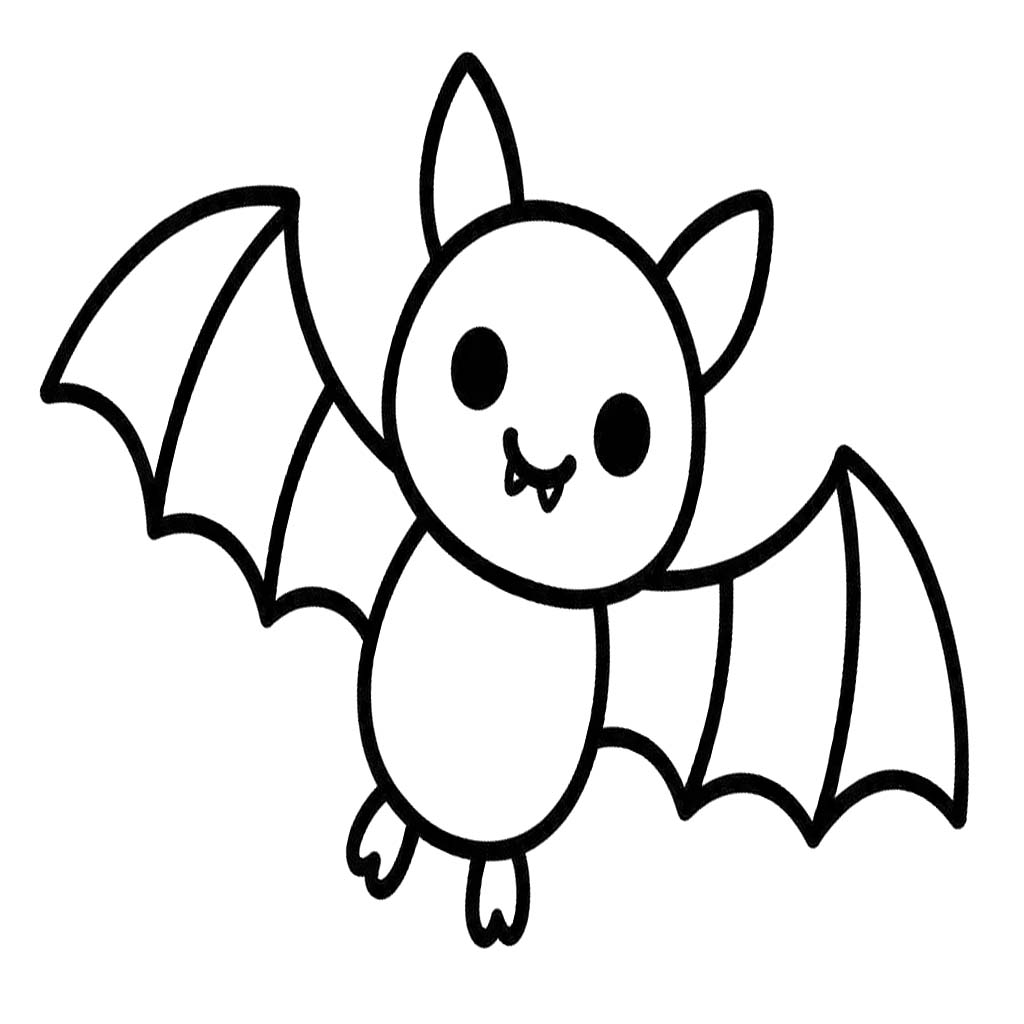 Vleermuizen gratis afdrukbaar voor kinderen