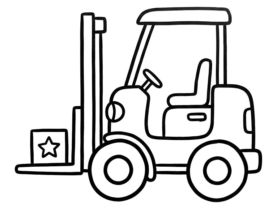 Vorkheftruck gratis eenvoudig