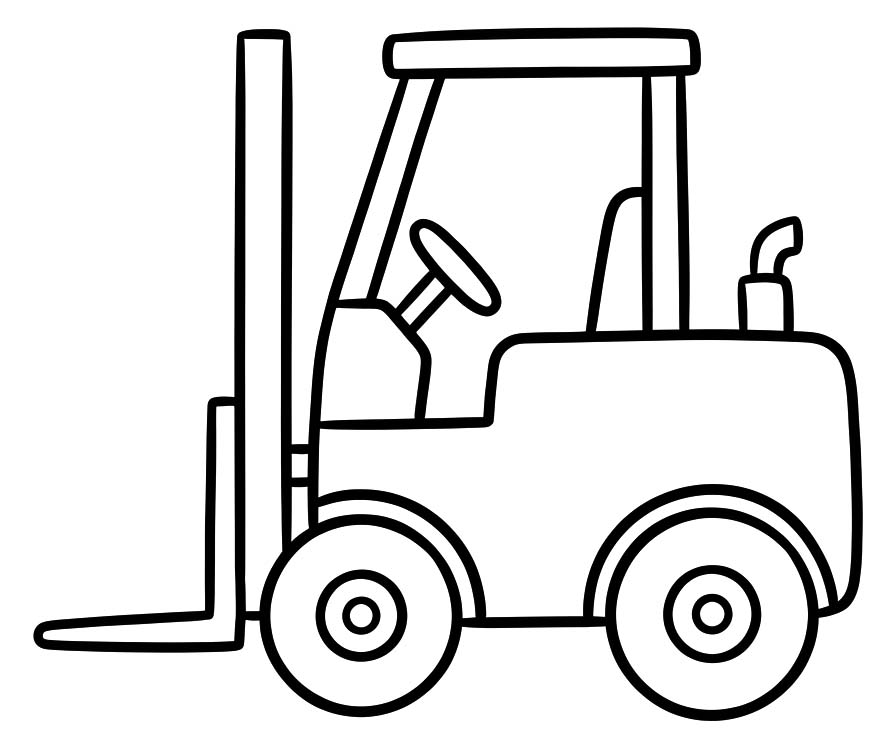 Vorkheftruck gratis voor kinderen