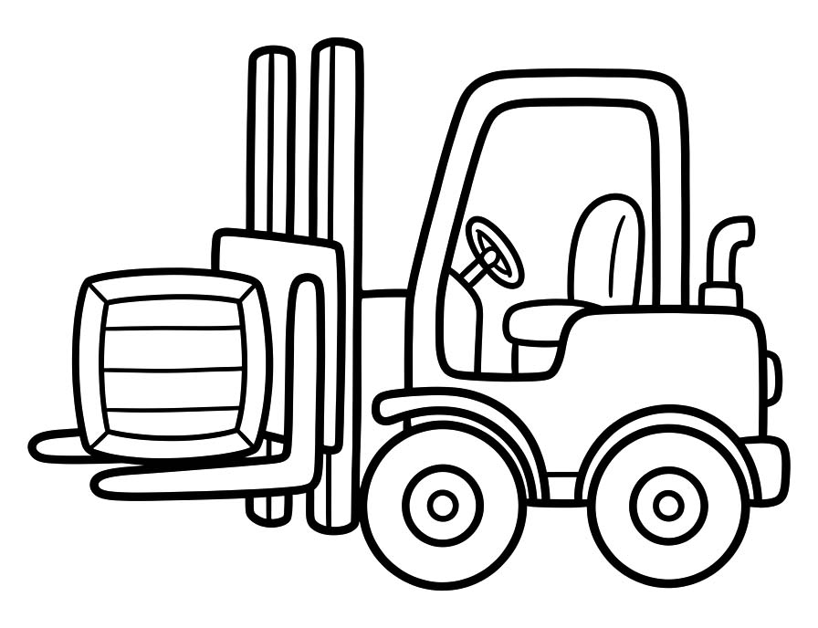 Vorkheftruck voor kinderen