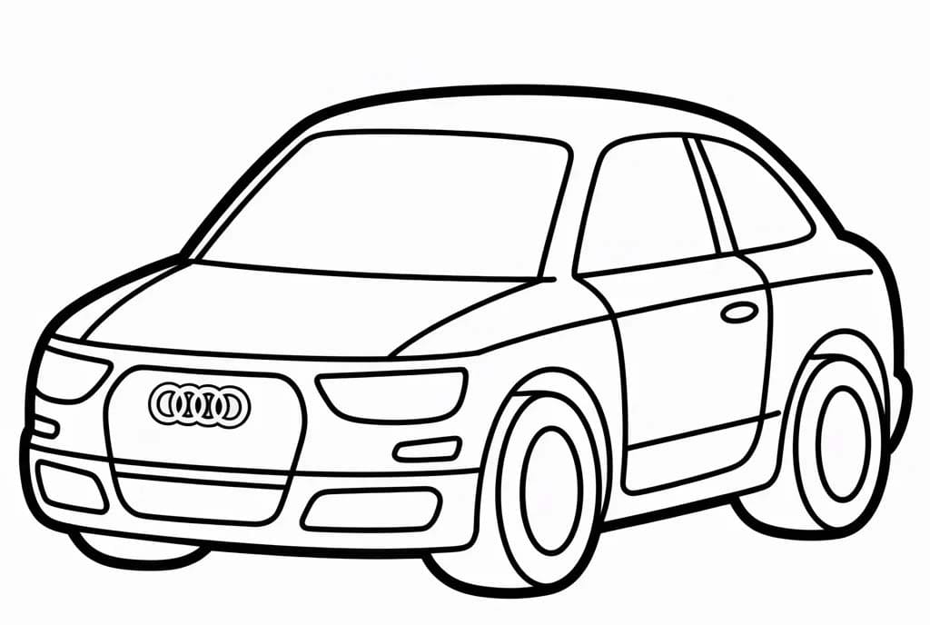 Afbeelding Audi printbaar