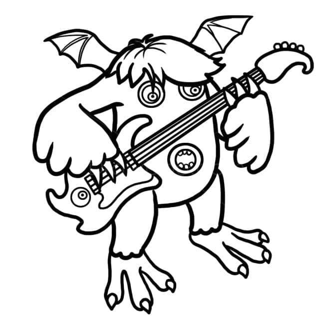 Afbeelding My Singing Monsters afdrukbaar