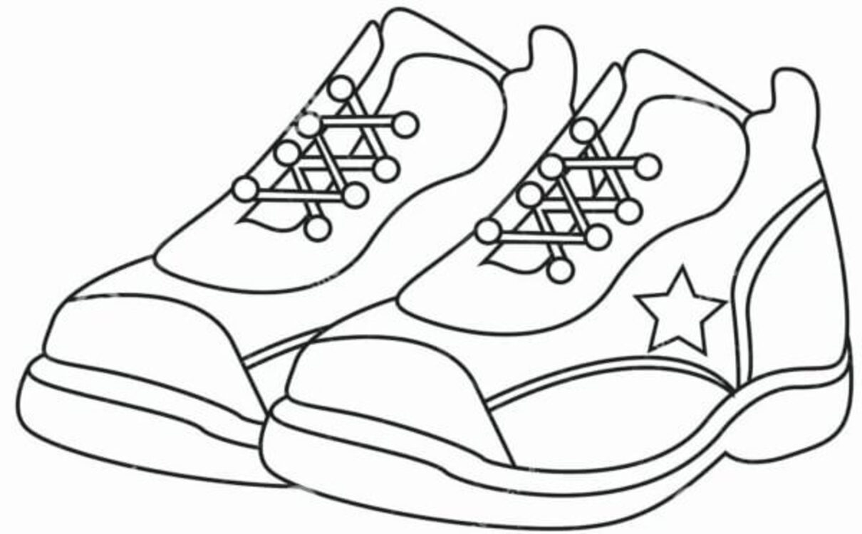 Afbeelding Schoen gratis afdrukbaar