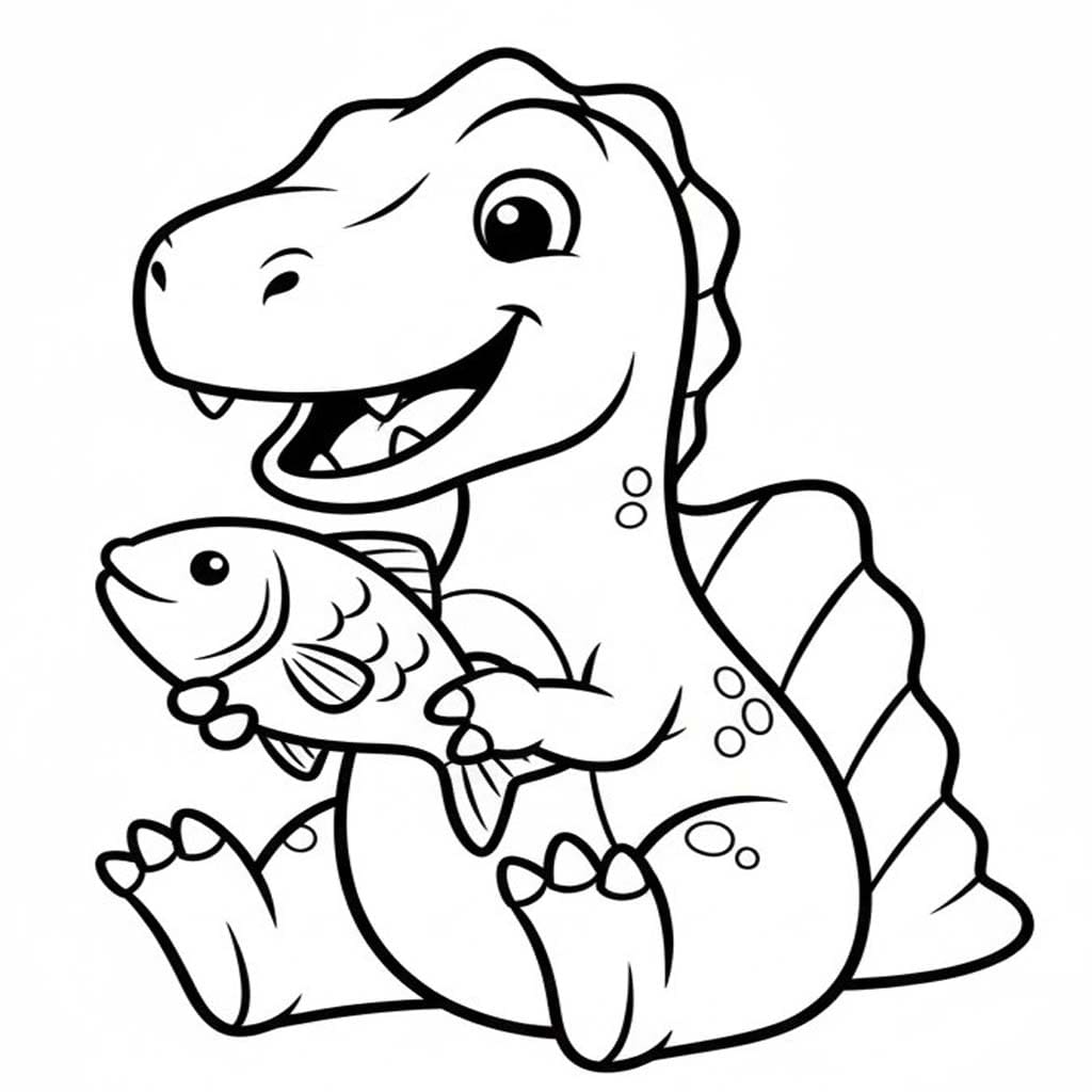Afbeelding Spinosaurus afdrukbaar