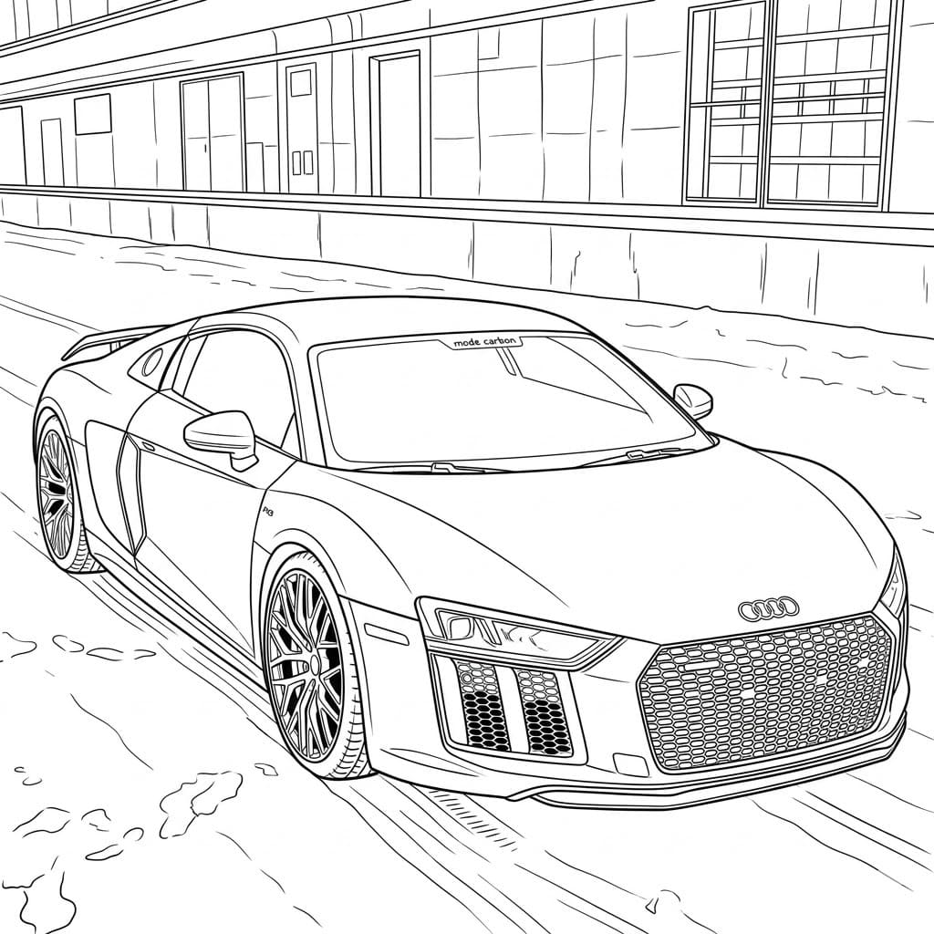 Audi afdrukbaar