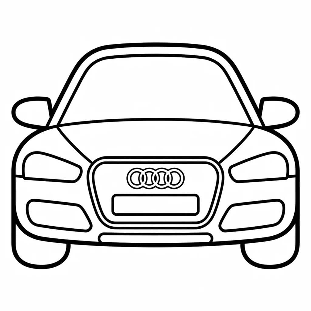 Audi gratis afdrukbaar eenvoudig