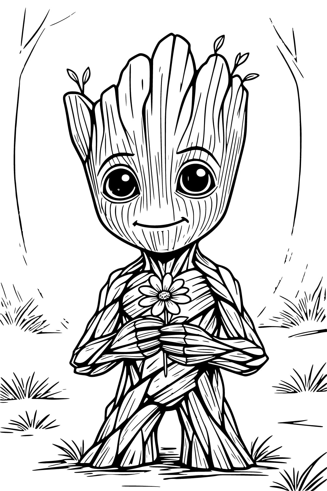 Groot afdrukbaar