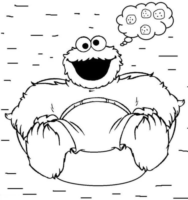 Koekiemonster gratis voor kinderen
