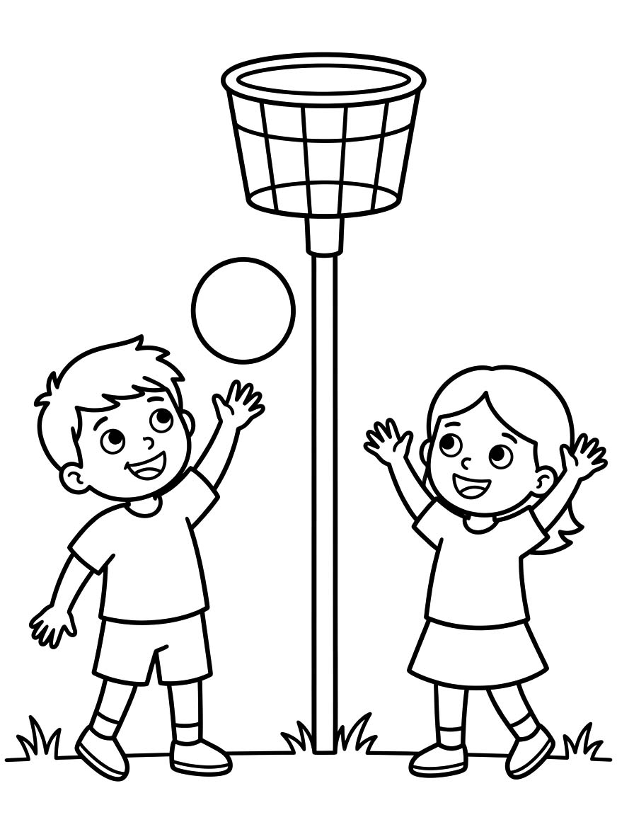 Korfbal gratis eenvoudig