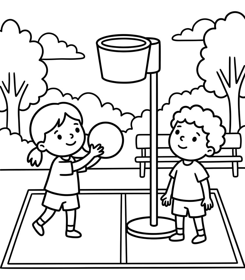 Korfbal gratis voor kinderen