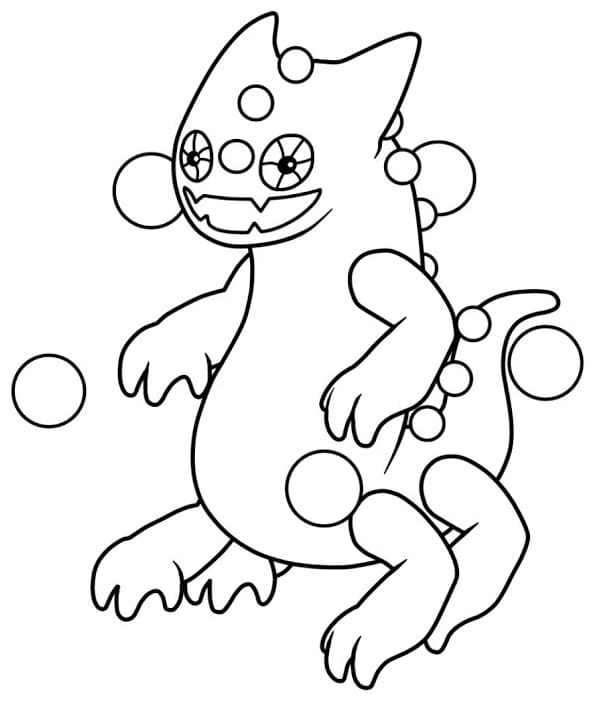 My Singing Monsters afdrukbaar basis