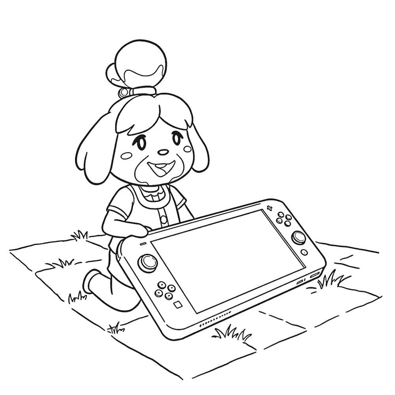 Nintendo Switch afdrukbaar basis