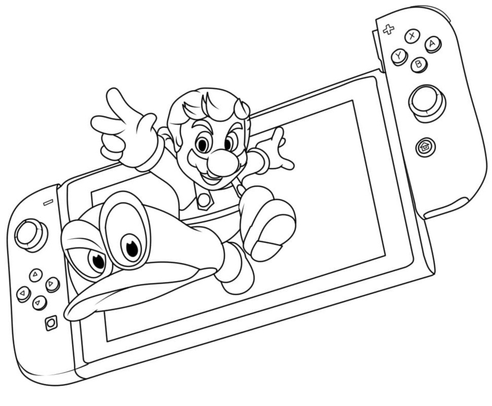 Nintendo Switch afdrukbaar