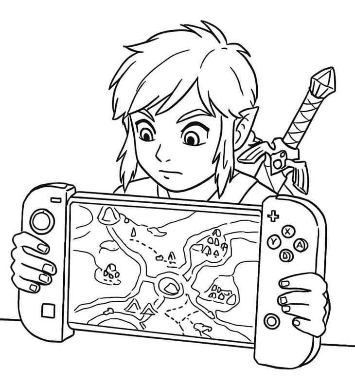 Nintendo Switch gratis afdrukbaar eenvoudig