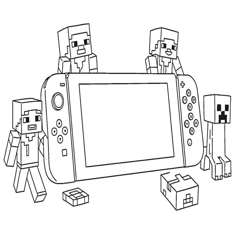 Nintendo Switch gratis afdrukbaar voor kinderen