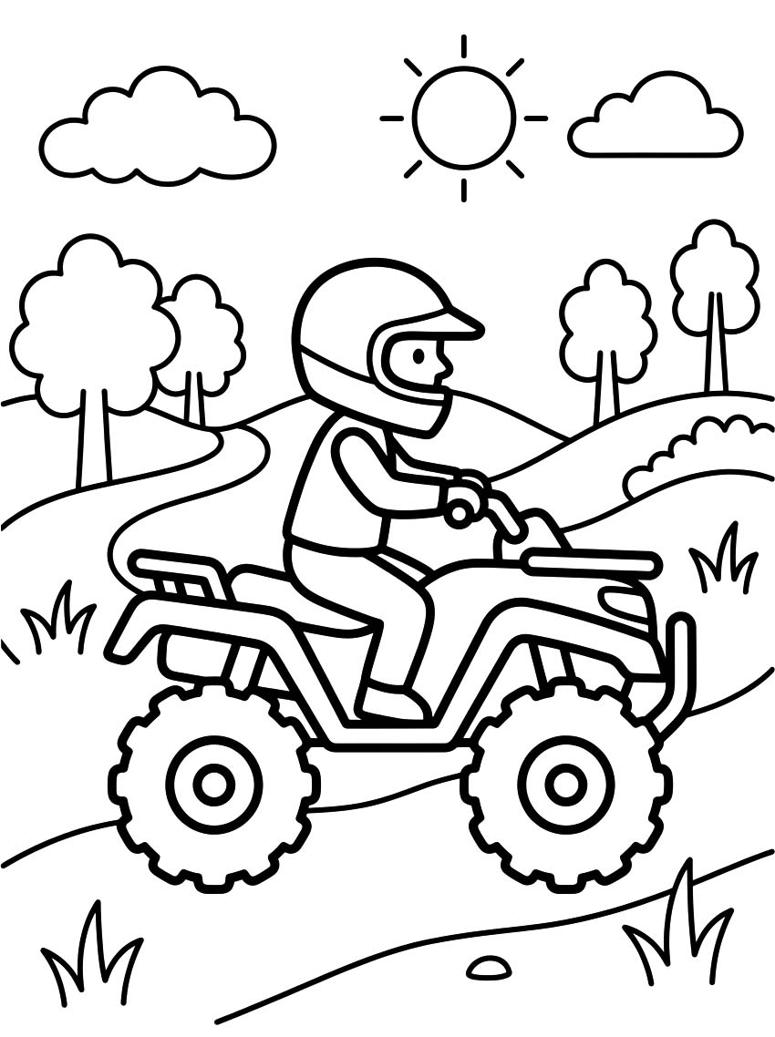 Quad gratis afdrukbaar basis