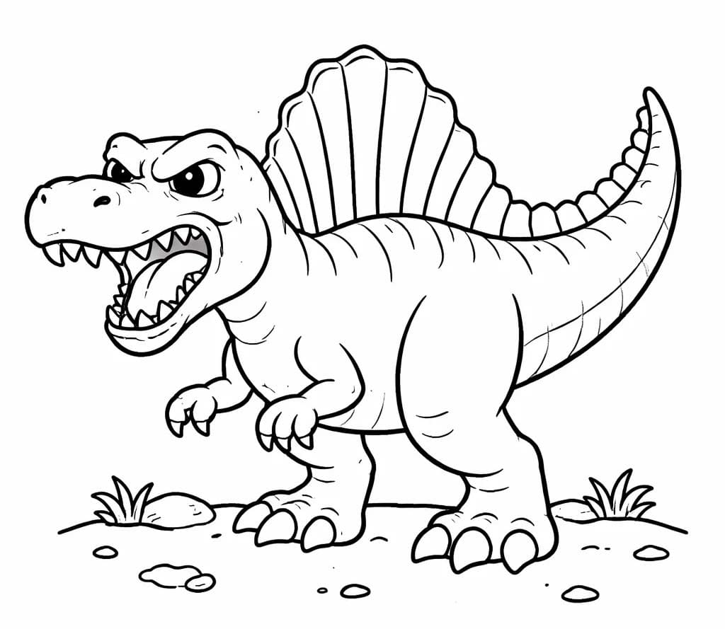 Spinosaurus afdrukbaar