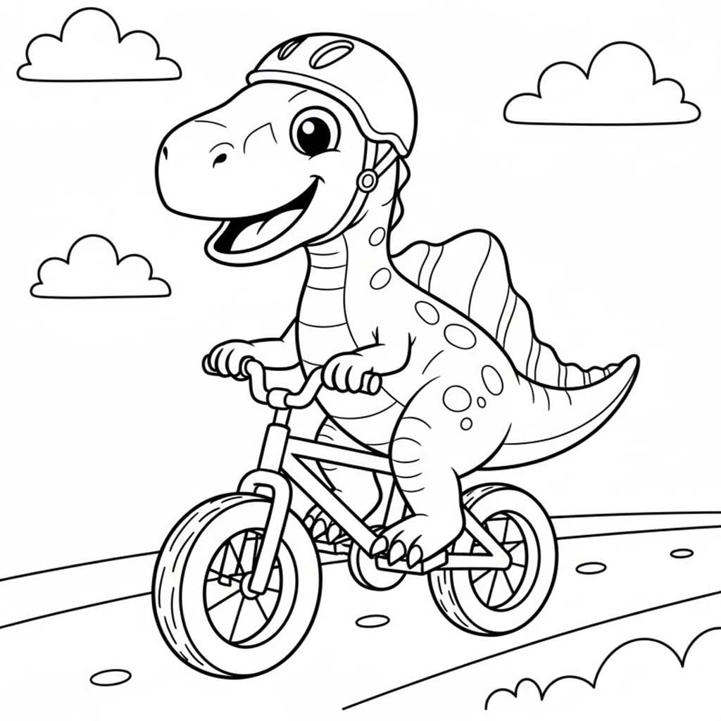 Spinosaurus afdrukbaar voor kinderen