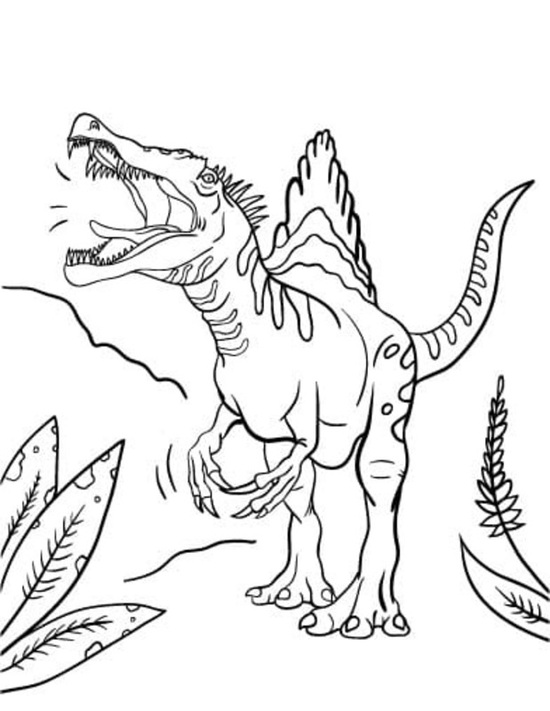 Spinosaurus gratis simpel