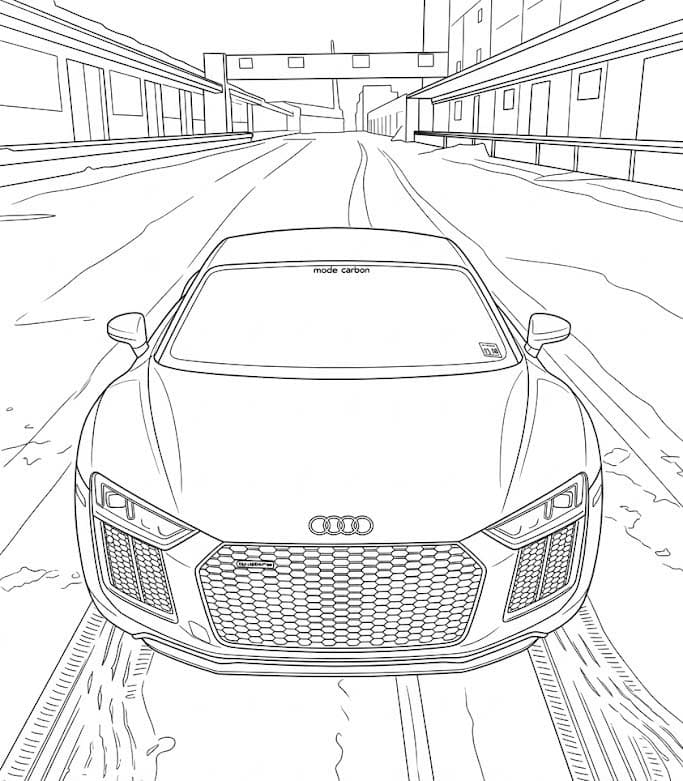 Tekenen Audi basis