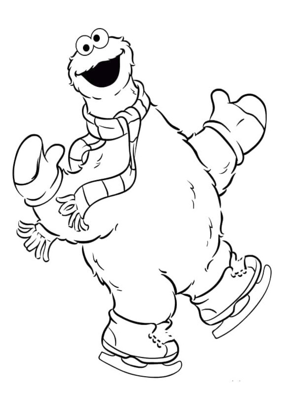 Tekenen Koekiemonster
