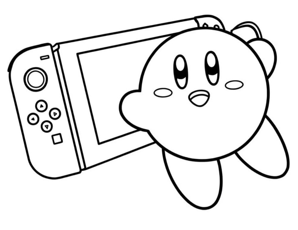 Tekenen Nintendo Switch gratis basis