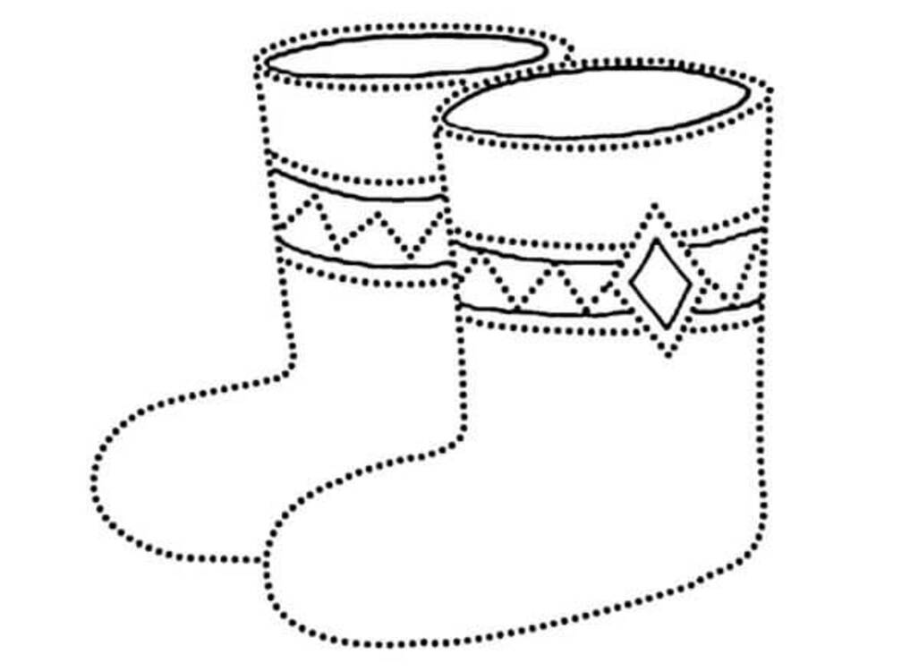 Tekenen Schoen