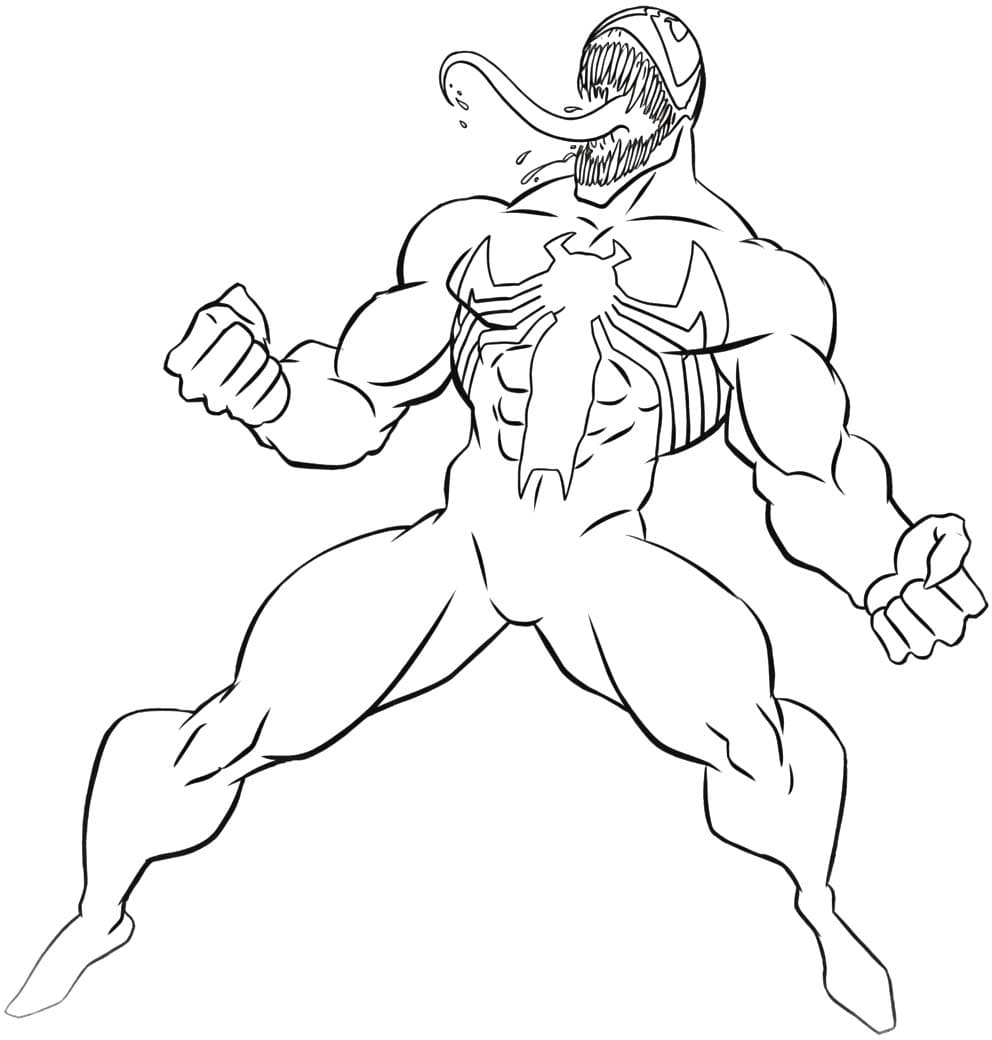 Tekenen Venom basis