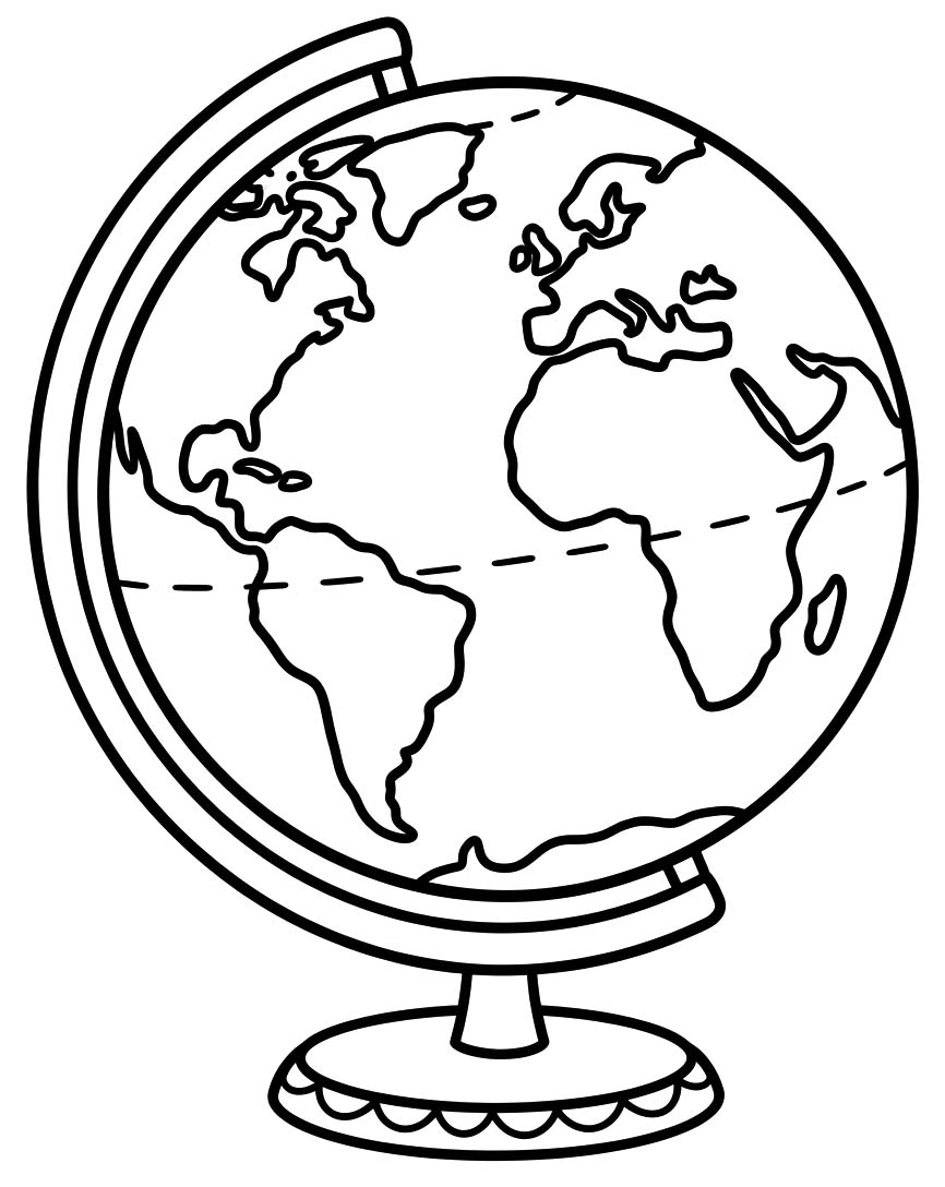 Wereldbol gratis basis