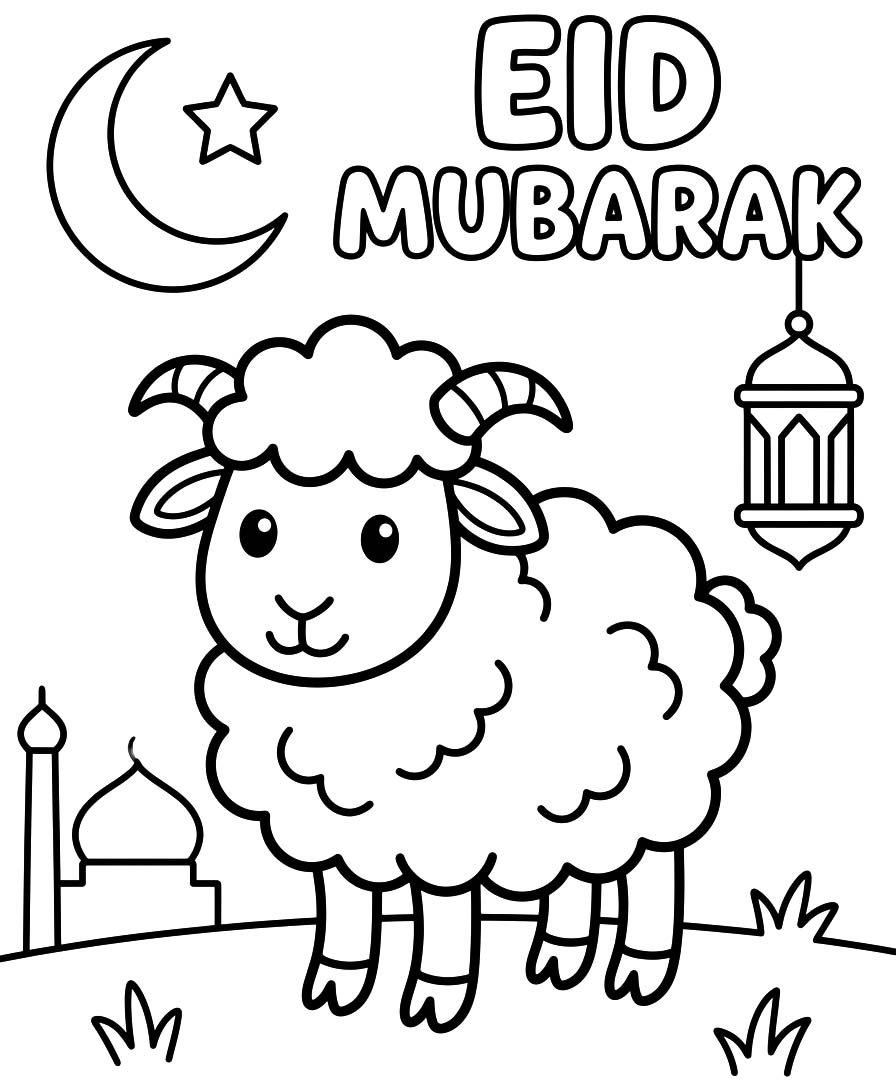 Afbeelding Eid al Adha printbaar