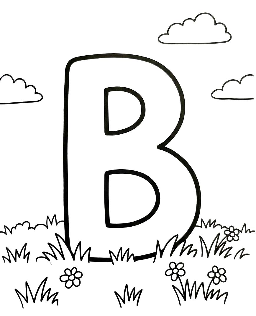 Afbeelding Letter B gratis
