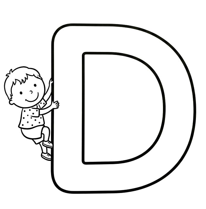 Afbeelding Letter D